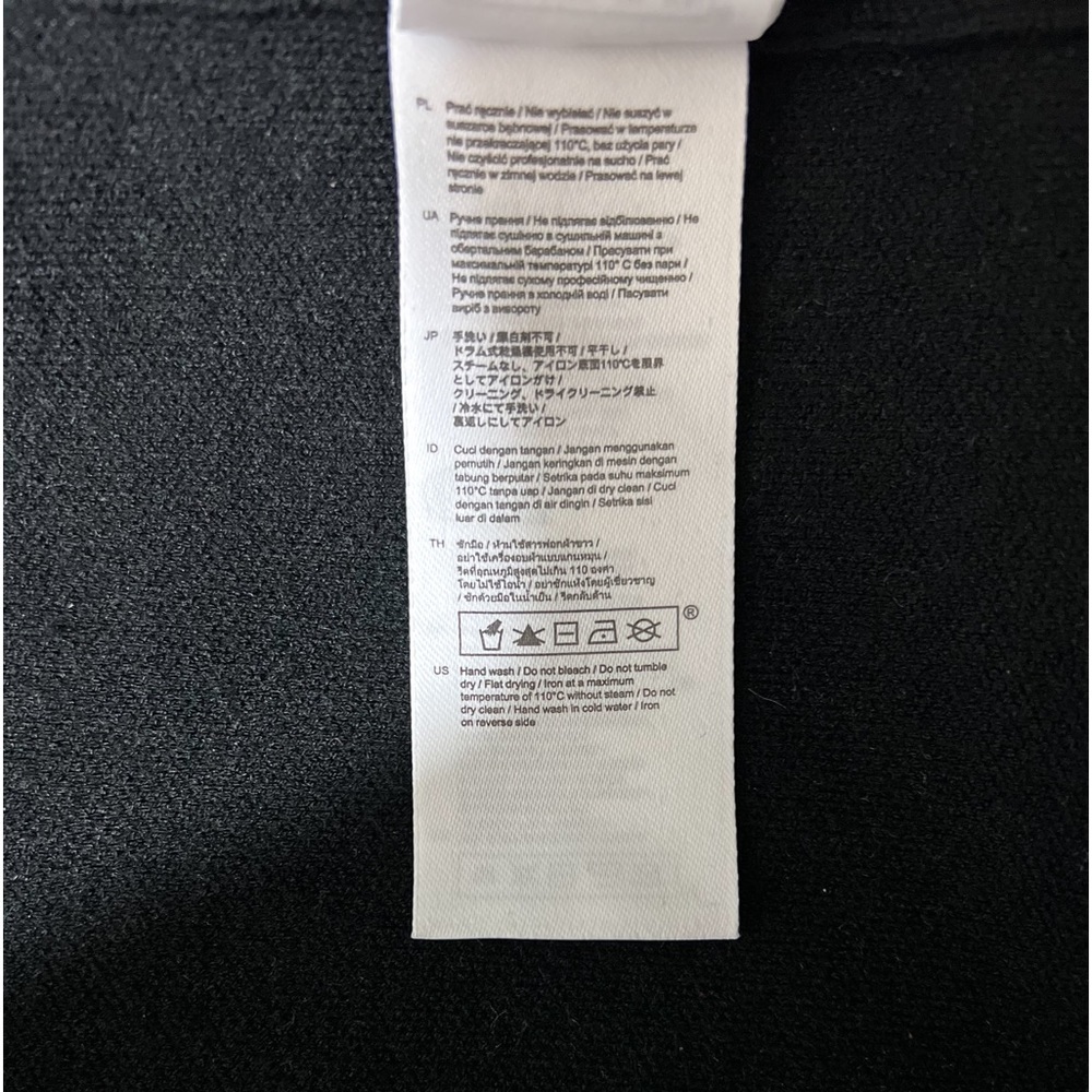 MAJE Knitted Eyelet Black Oversized Over Shirt with Silver Hardware Size: 2 - Picture 4 of 11